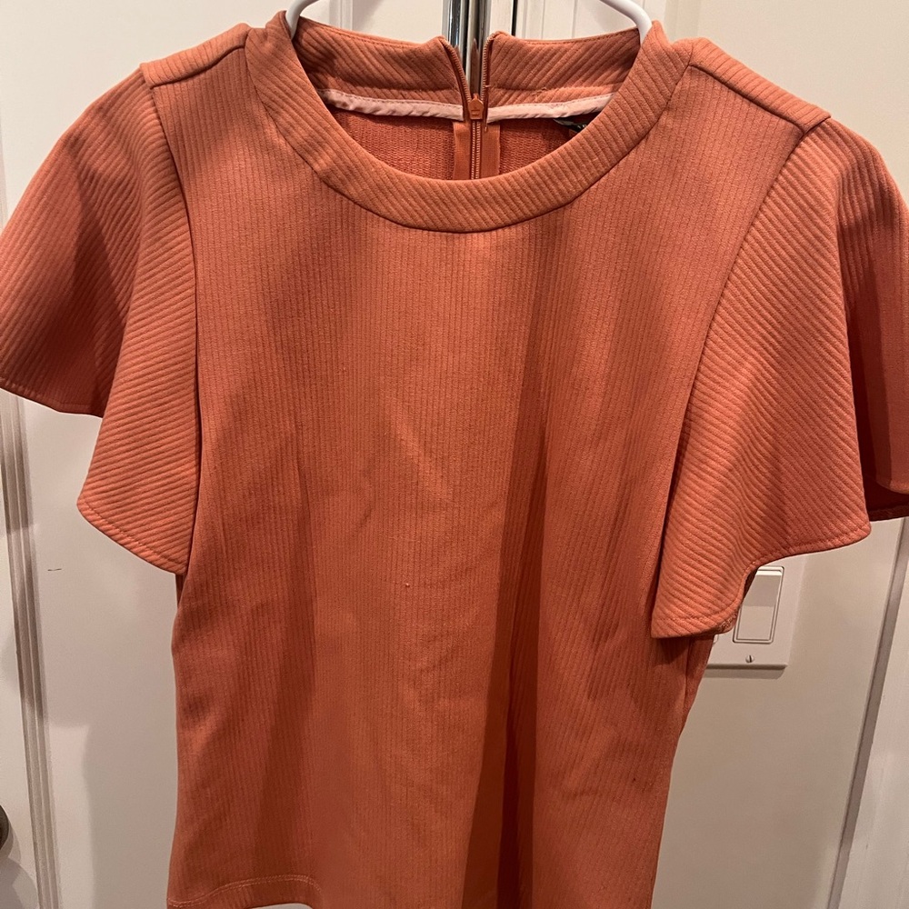 Zara women’s peach blouse size US M